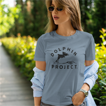 Load image into Gallery viewer, Unisex Big Classic Dolphin Project Tee - Grey