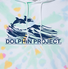 Load image into Gallery viewer, Unisex Dolphin Project Original Logo Devine Tie Dye Pullover Hoodie