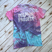 Load image into Gallery viewer, Unisex Dolphin Project Cotton Candy Tie Dye Tee