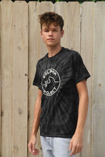 Load image into Gallery viewer, Unisex Dolphin Project EST 1970 Black Tie Dye Tee