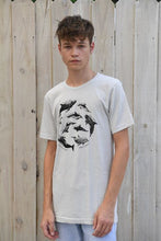 Load image into Gallery viewer, Unisex Taiji Dolphin Species Silver Tee