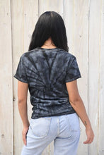 Load image into Gallery viewer, Unisex Dolphin Project EST 1970 Black Tie Dye Tee