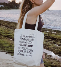 Load image into Gallery viewer, Birthright Quote Tote Bag