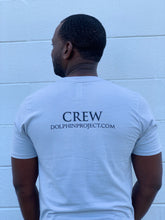Load image into Gallery viewer, Men's Dolphin Project Crew Platinum Tee
