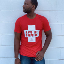 Load image into Gallery viewer, Save the Dolphins Lifeguard Tee Mens