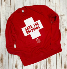 Load image into Gallery viewer, Save The Dolphins Unisex Lifeguard Sweatshirt