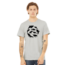 Load image into Gallery viewer, Unisex Taiji Dolphin Species Silver Tee