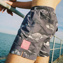 Load image into Gallery viewer, Dolphin Project Unisex Swim Shorts
