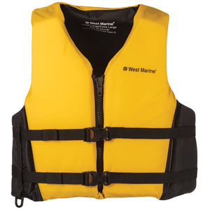 yellow life jacket for dolphin sanctuary