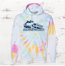 Load image into Gallery viewer, Unisex Dolphin Project Original Logo Devine Tie Dye Pullover Hoodie
