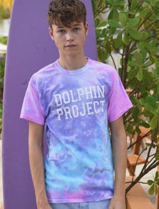 Unisex Dolphin Project Cotton Candy Tie Dye Tee