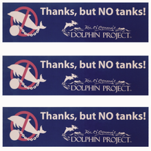 Load image into Gallery viewer, dolphin captivity bumper sticker
