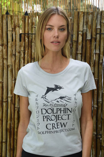 dolphin project crew tee white